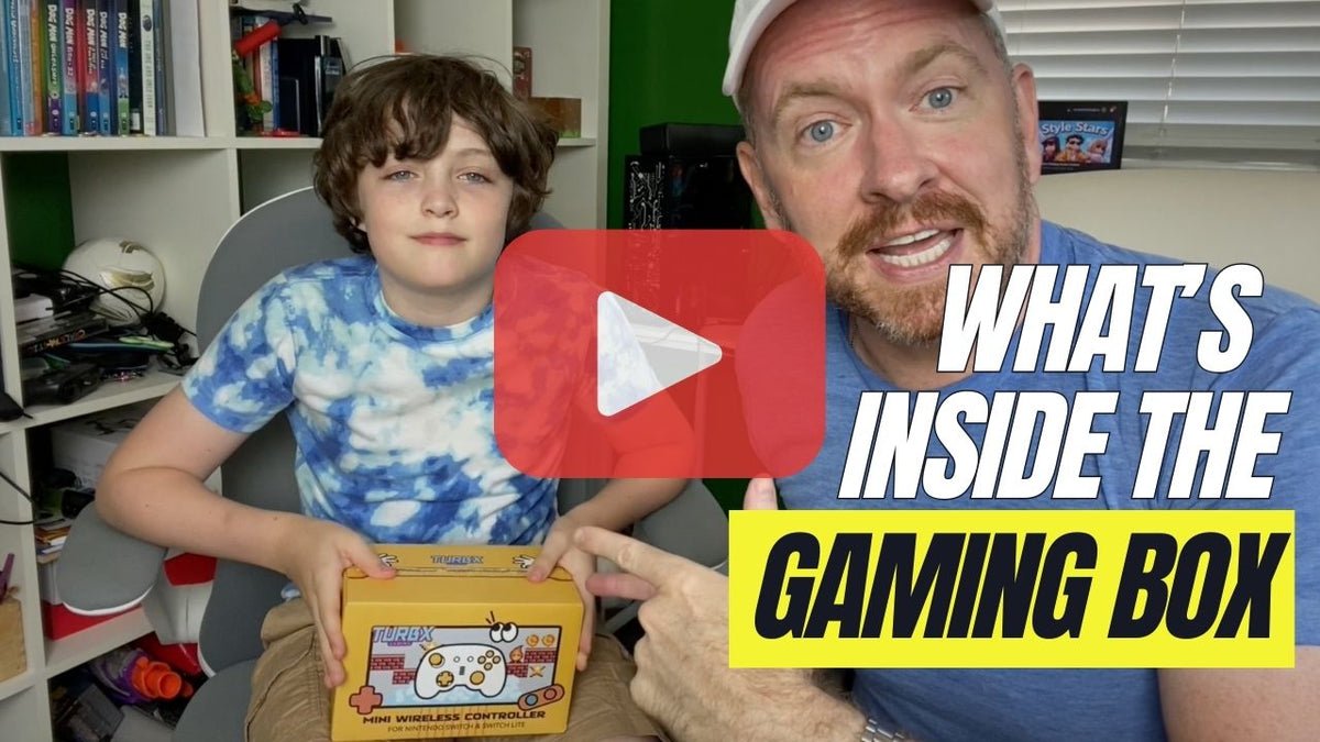 TurbX Prism Shift Mini controller video for small-hand portable gaming