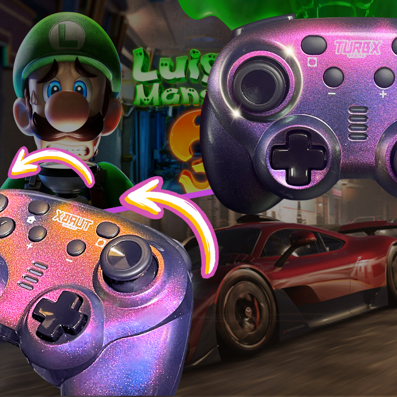 Pocket-size Prism Shift Mini gamepad for travel and cozy gaming
