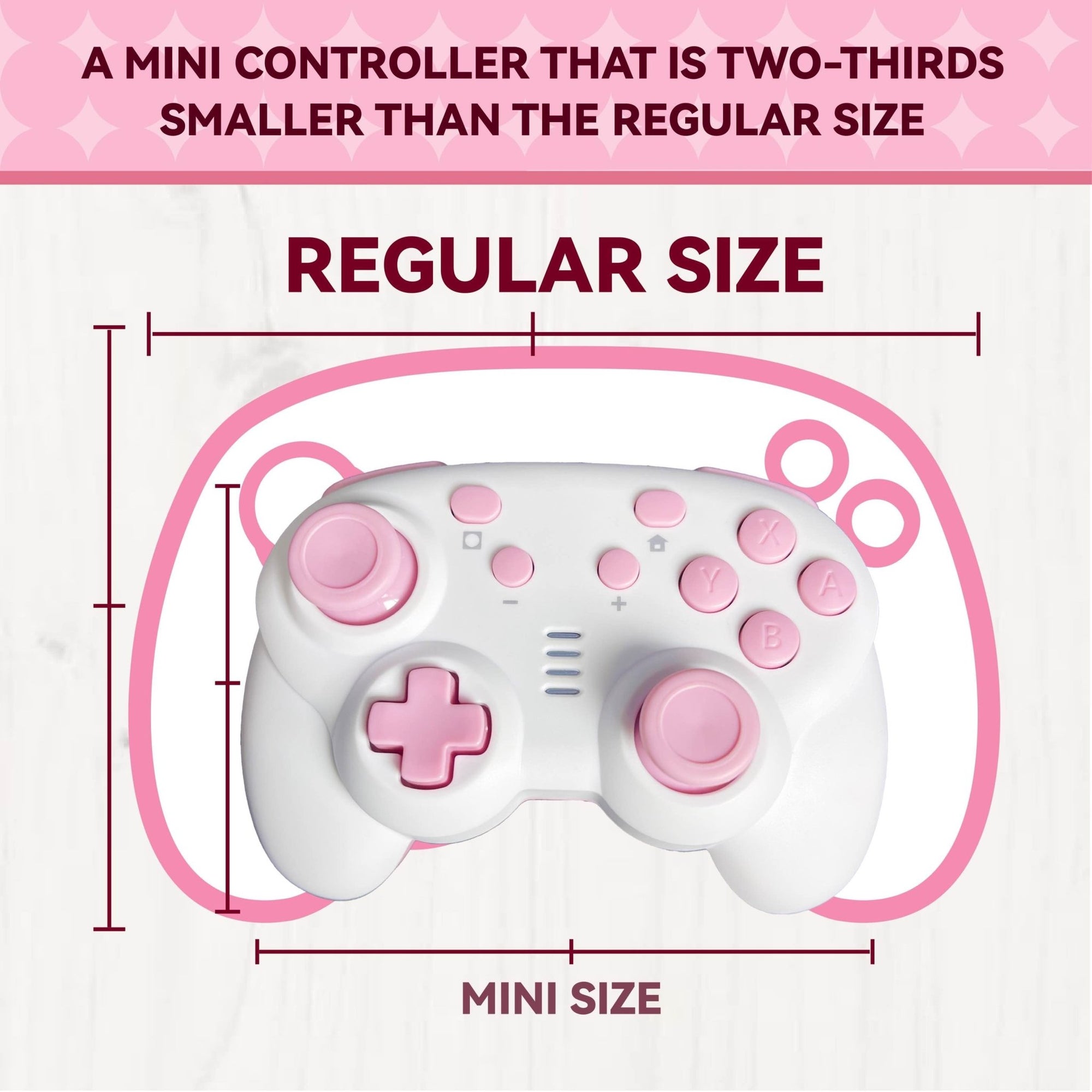 TurbX Mini Mate compact wireless controller for small hands