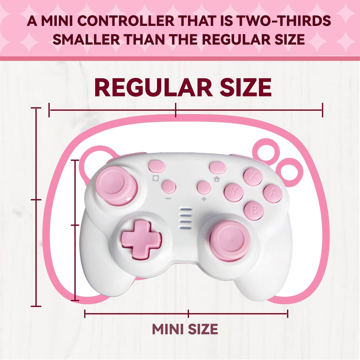 TurbX Mini Mate compact wireless controller for small hands