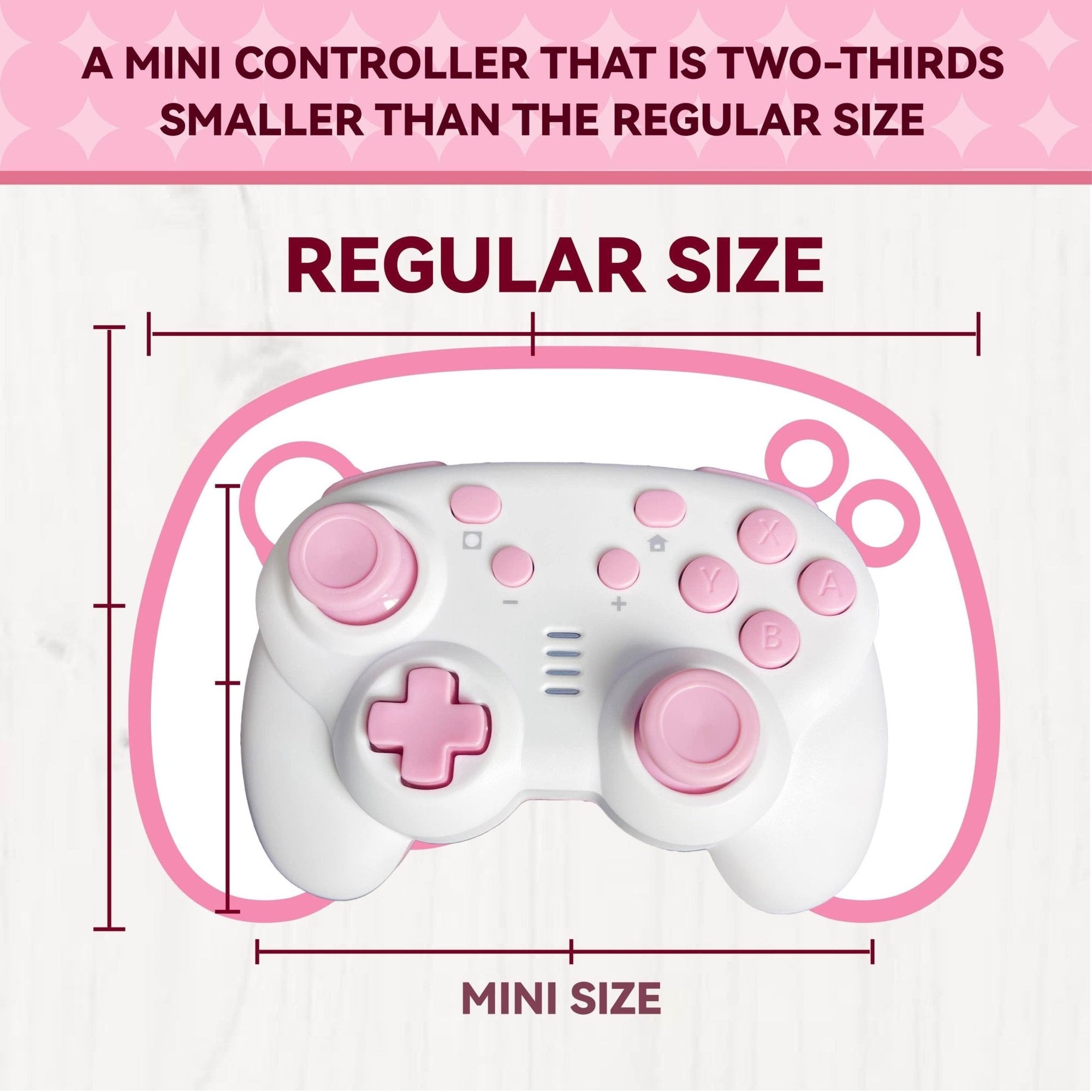 TurbX Mini Mate compact wireless controller for small hands